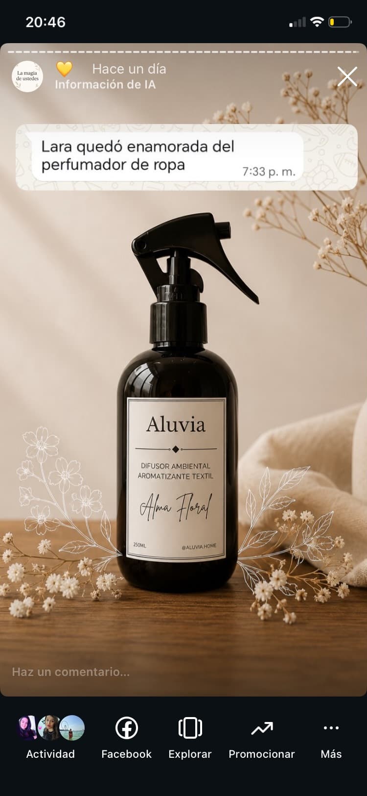 Home Spray - Aromatizante textil