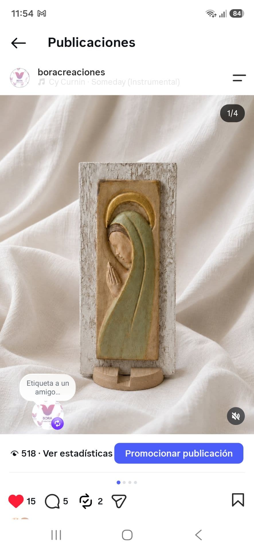 Virgen en relieve