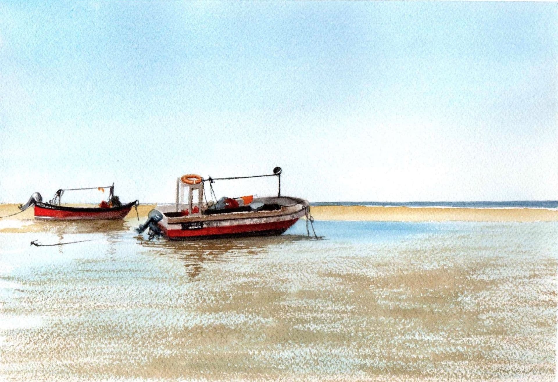 Barcos en la orilla - El Pinar