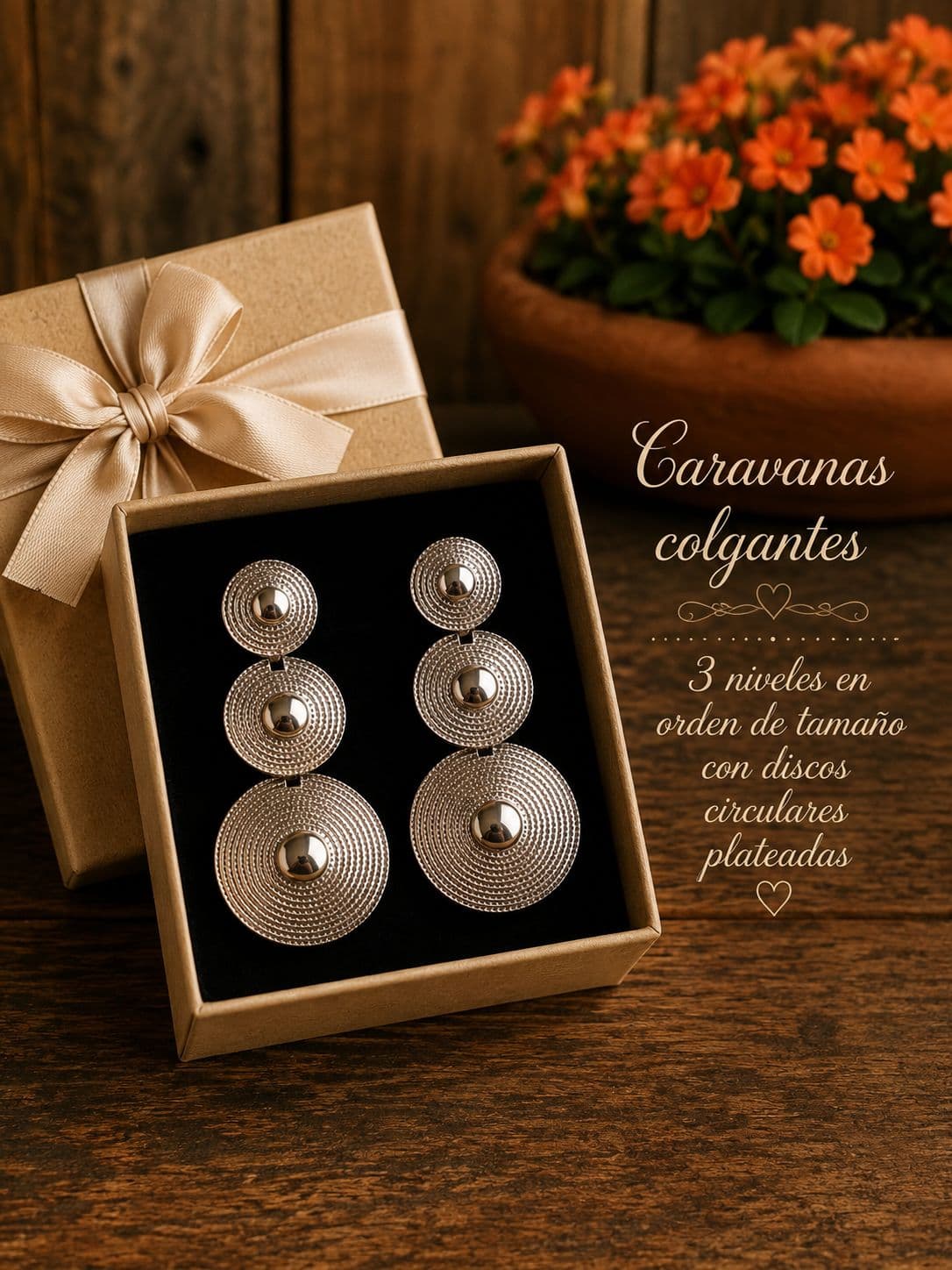 ✨Caravanas de acero ✨ En distintos modelos unicos ✨