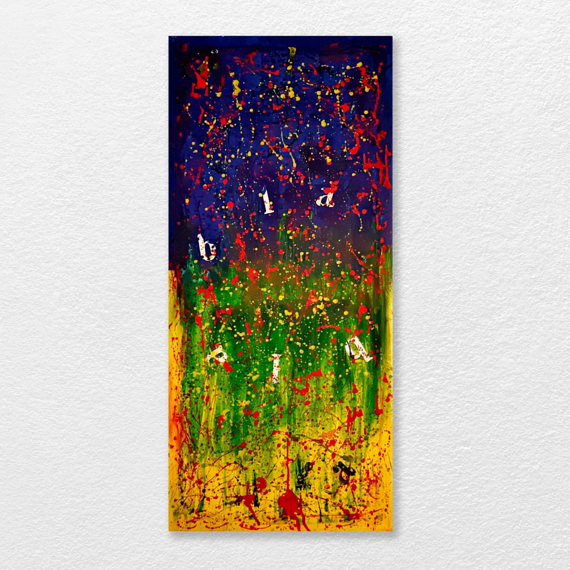 Conversaciones · 67 × 145 cm