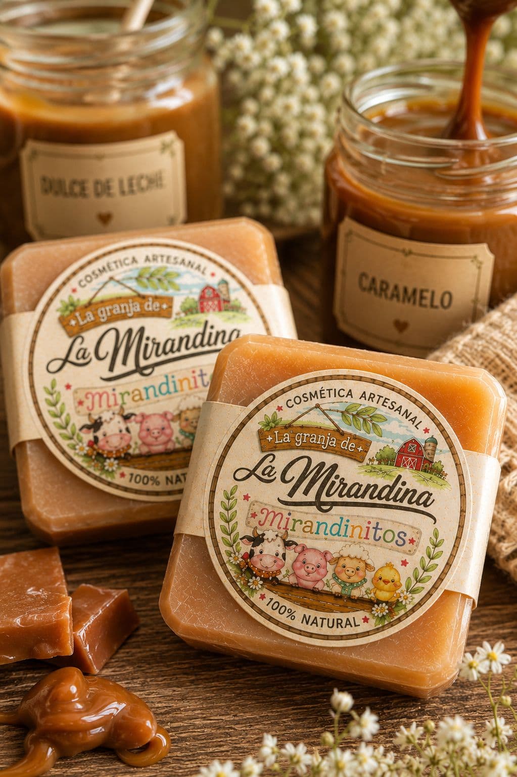 Jabones de Dulce de Leche "MIRANDINITOS"