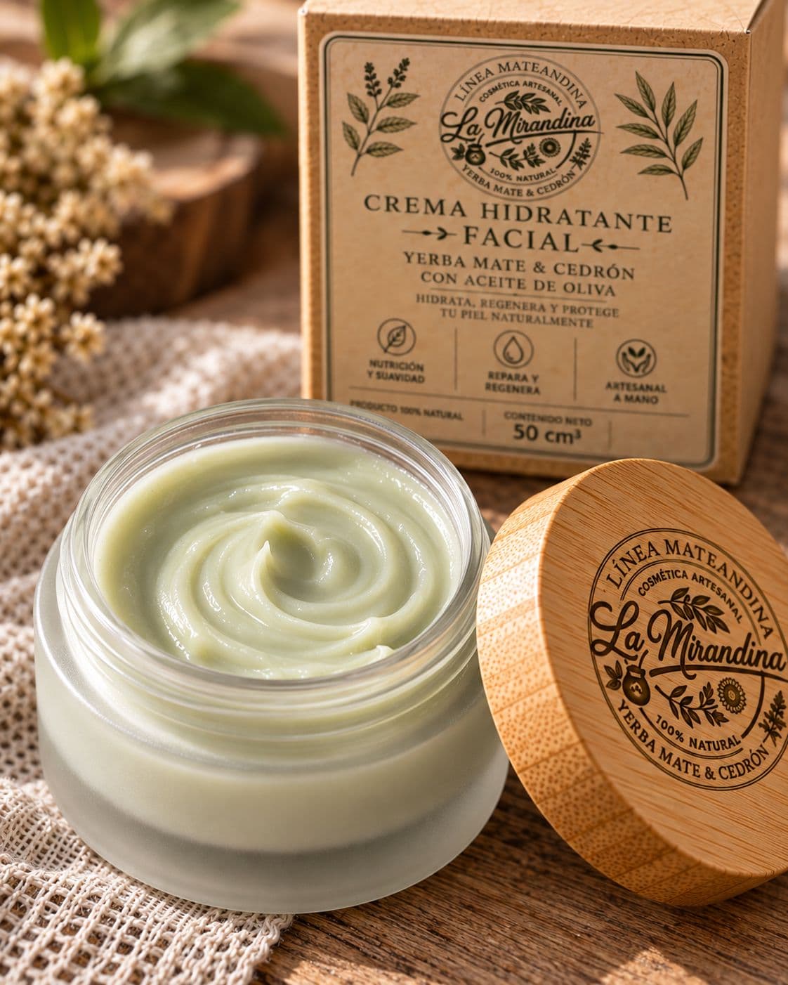 Crema facial MATEANDINA