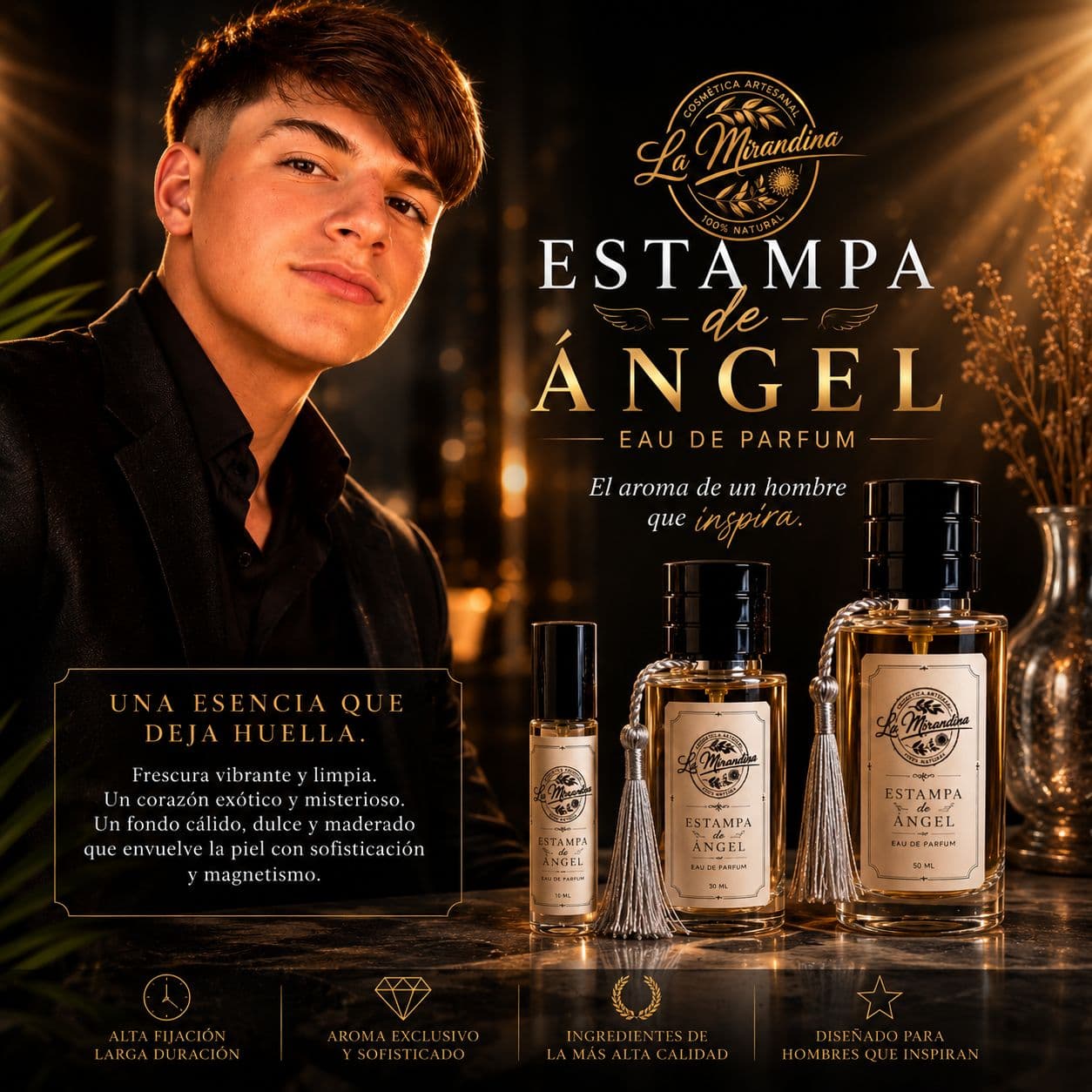 ESTAMPA DE ÁNGEL Eau de Parfum Hombre