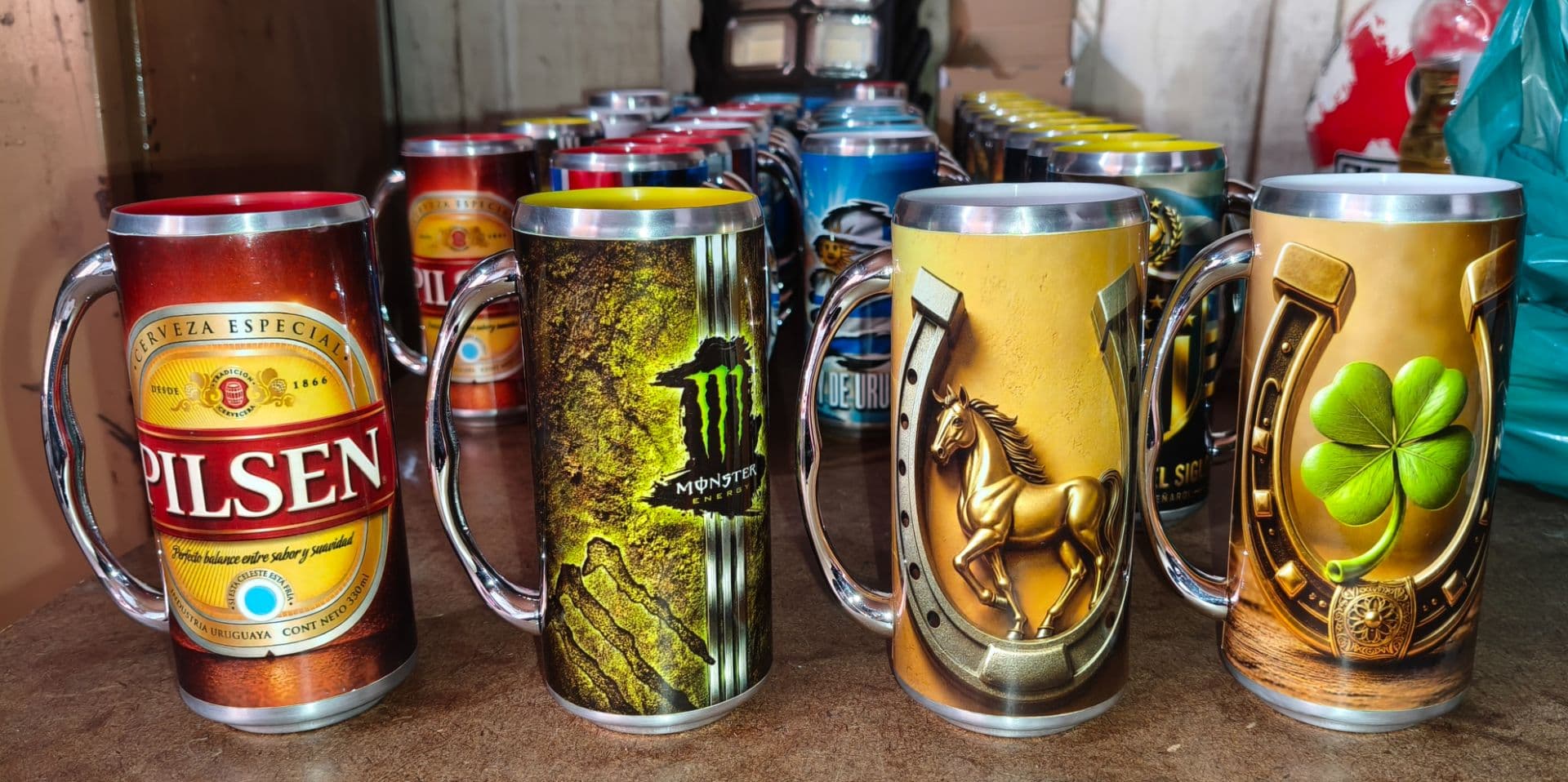 Richard Arte en vasos