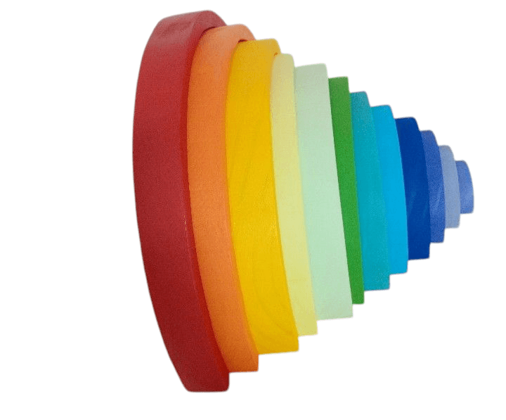 Arcoiris 12 piezas