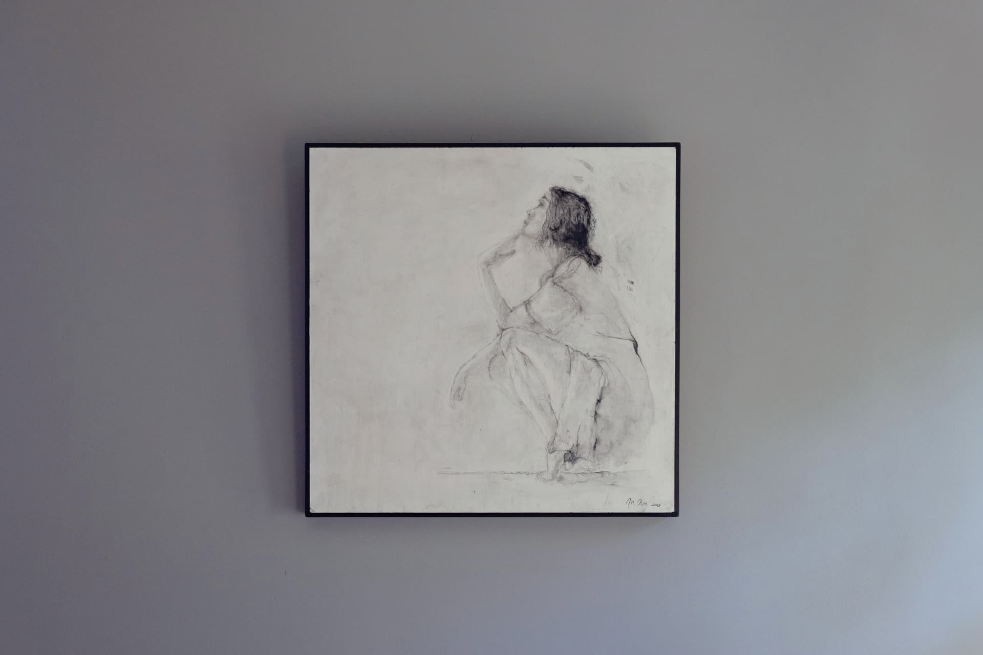 Dibujo en carbonilla