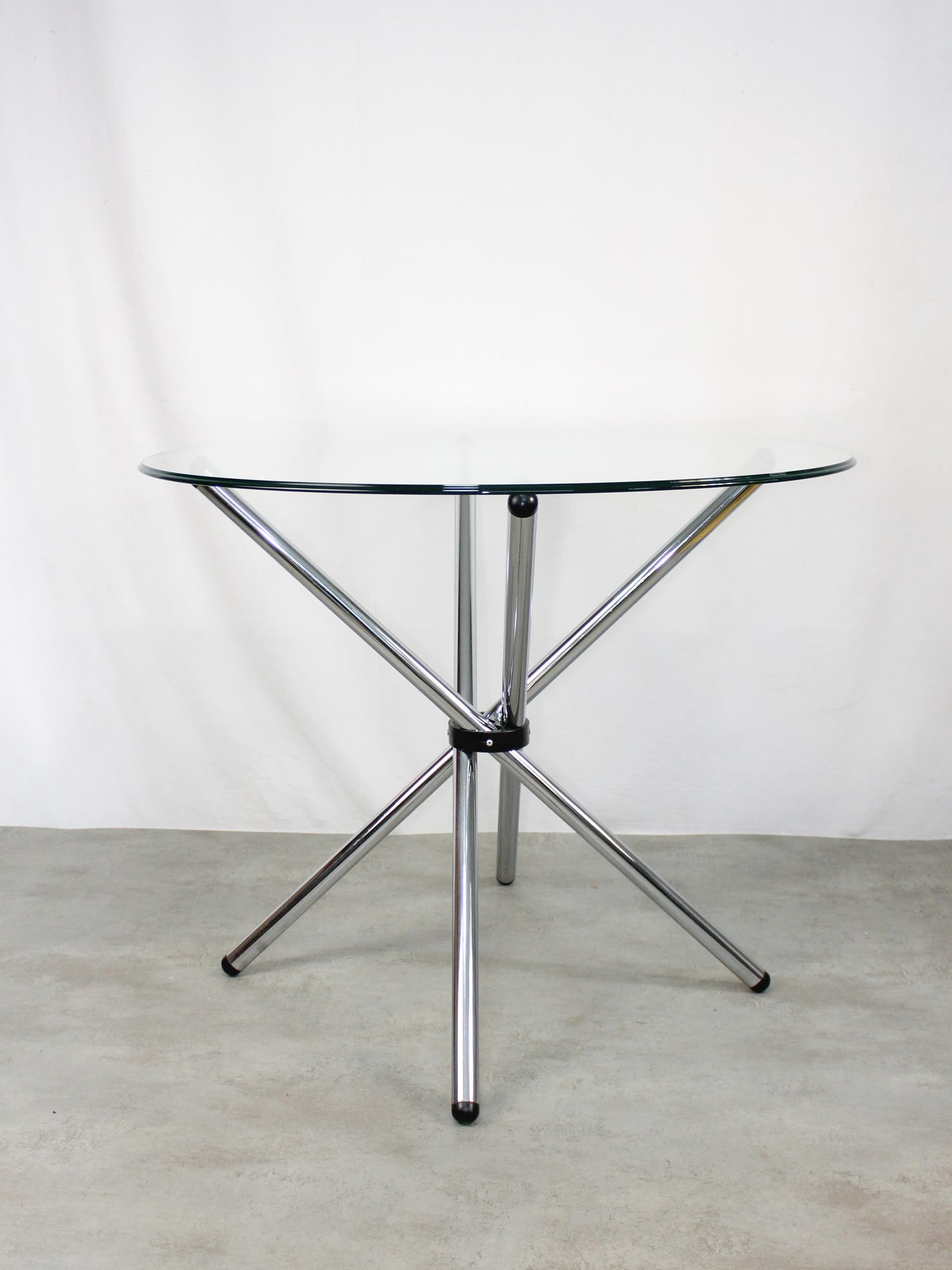 Mesa mikado cromada
