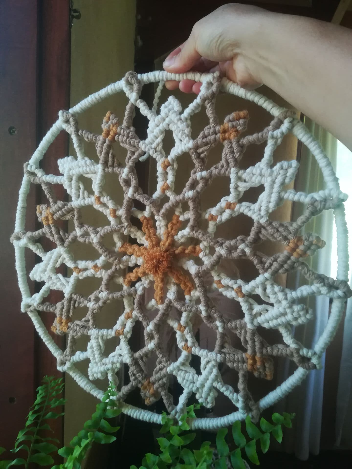 Mandalas en macramé