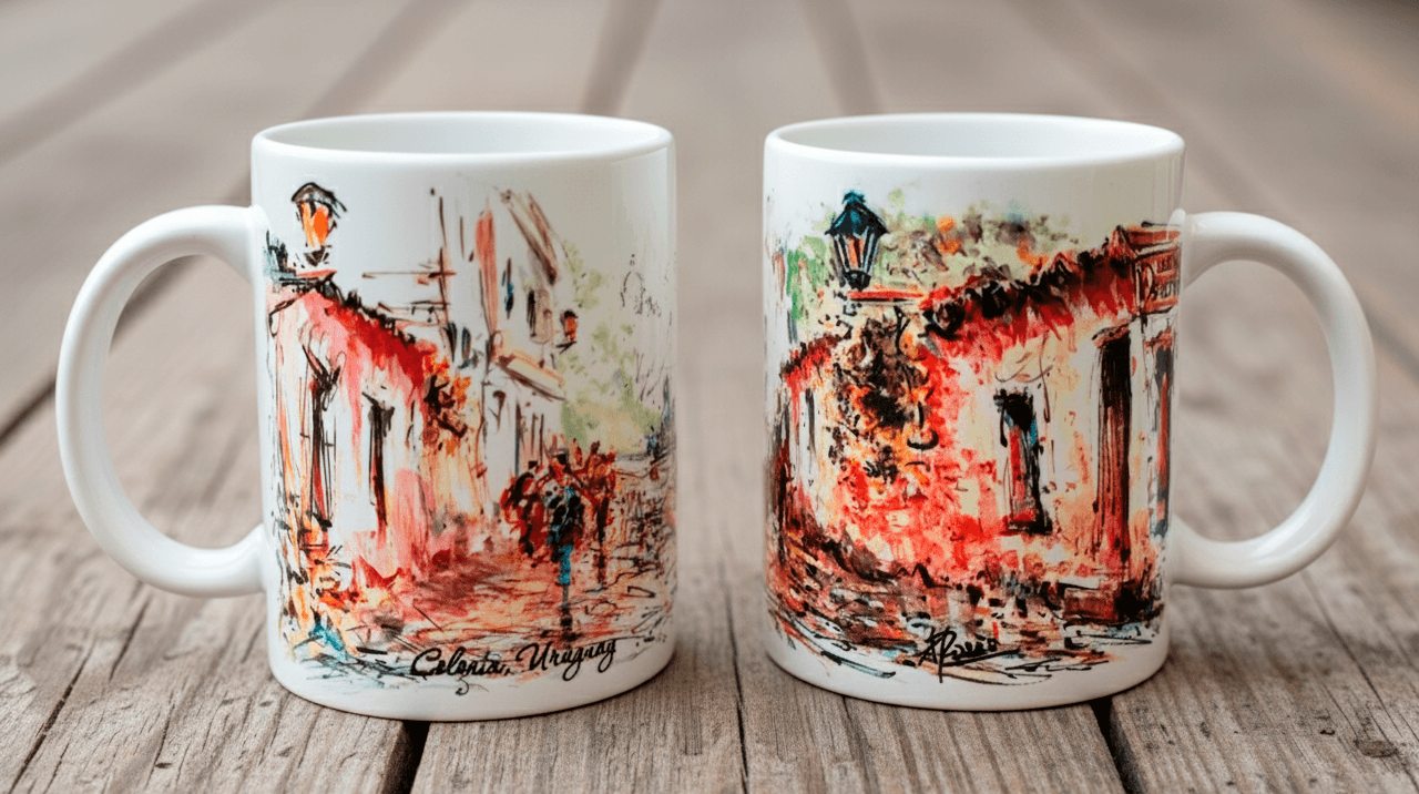 Taza de carámica Colonia