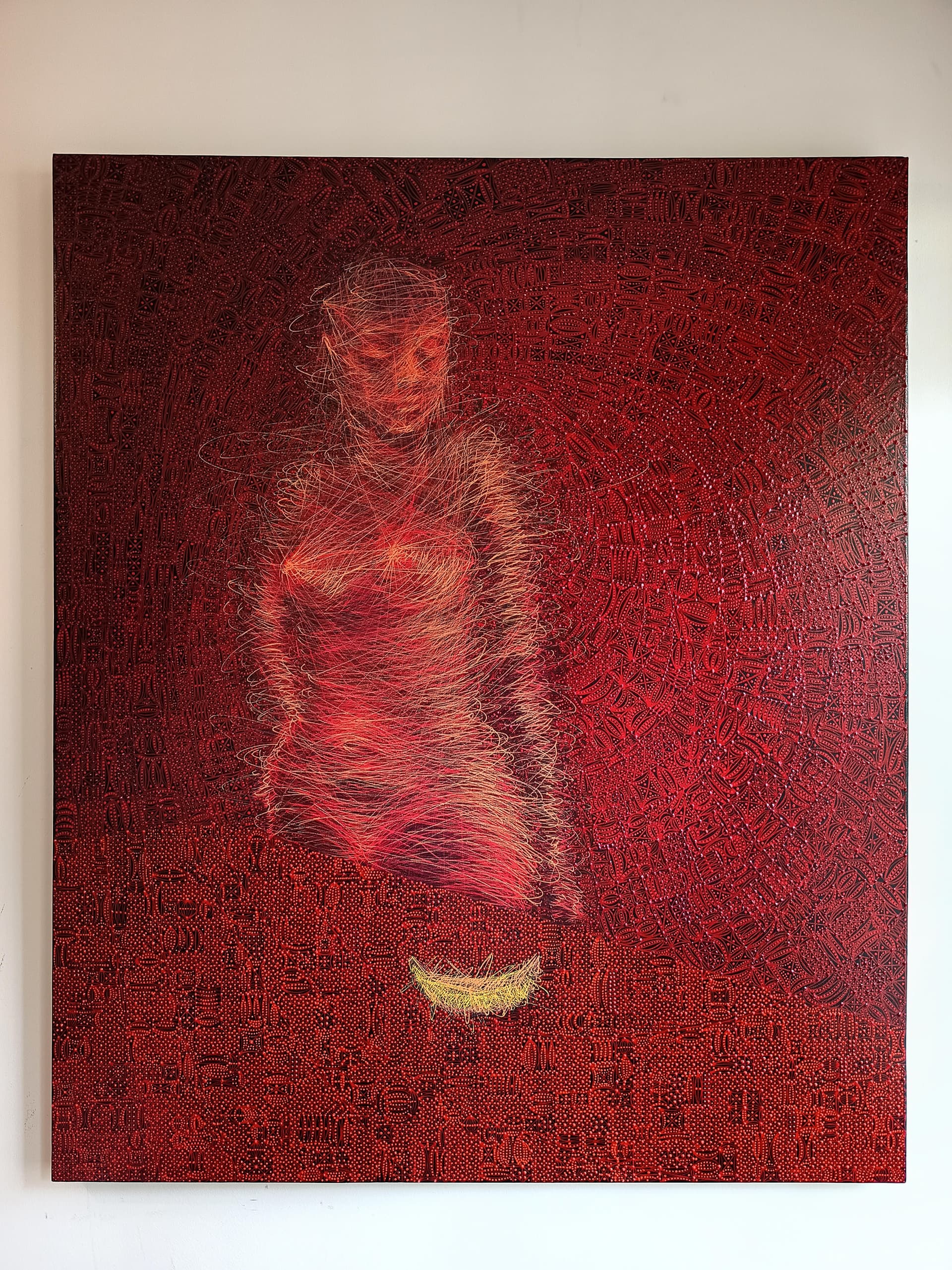 Obra original acrílico sobre lienzo 100x120 cm