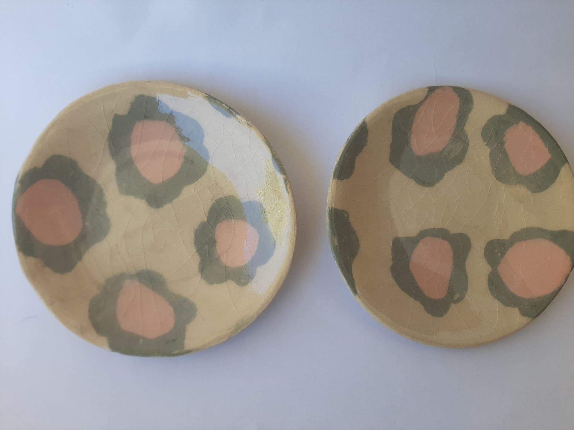 Platos florecitas