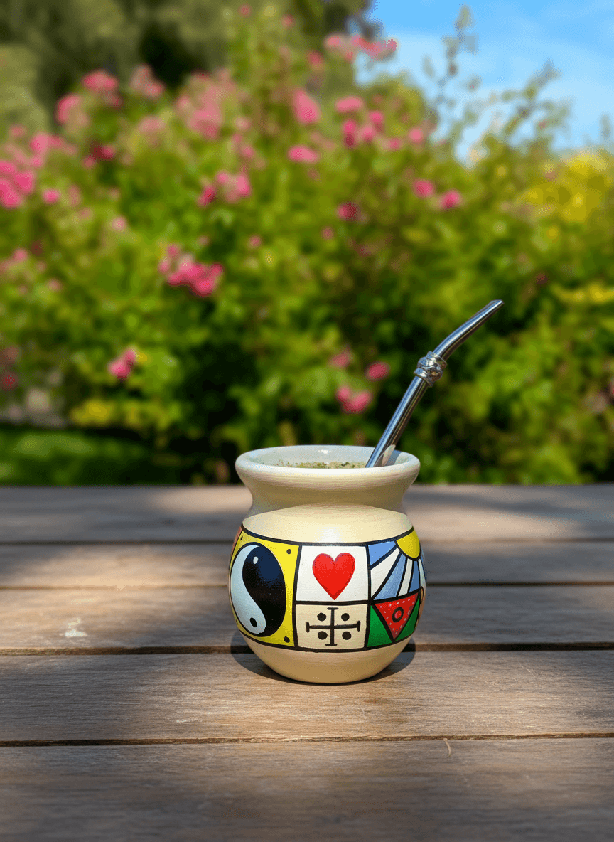 Mate de cerámica