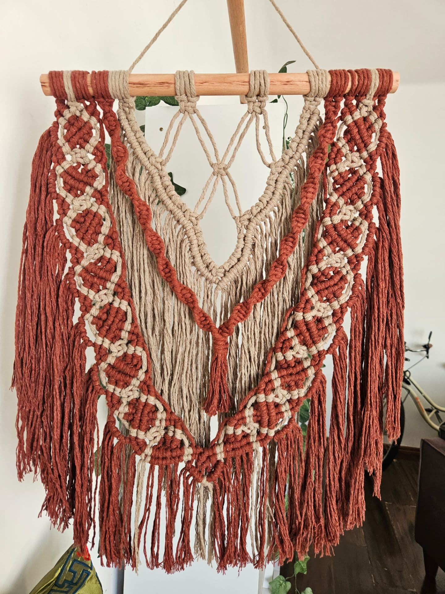 Tapiz de Macramé para Pared