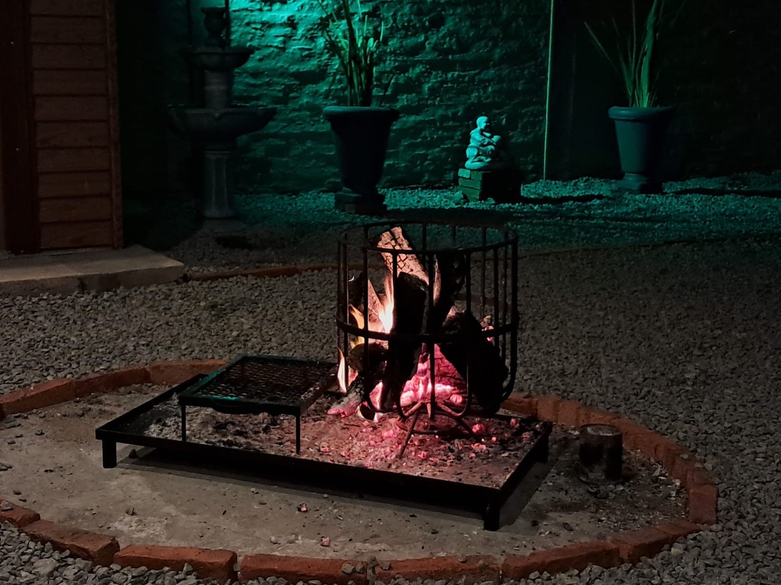 Fogón copa con parrilla