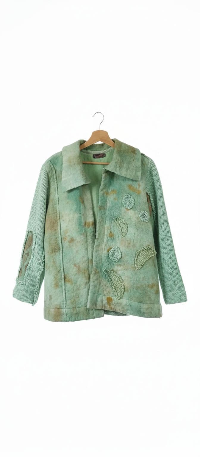 Chaqueta Telar y Fieltro
