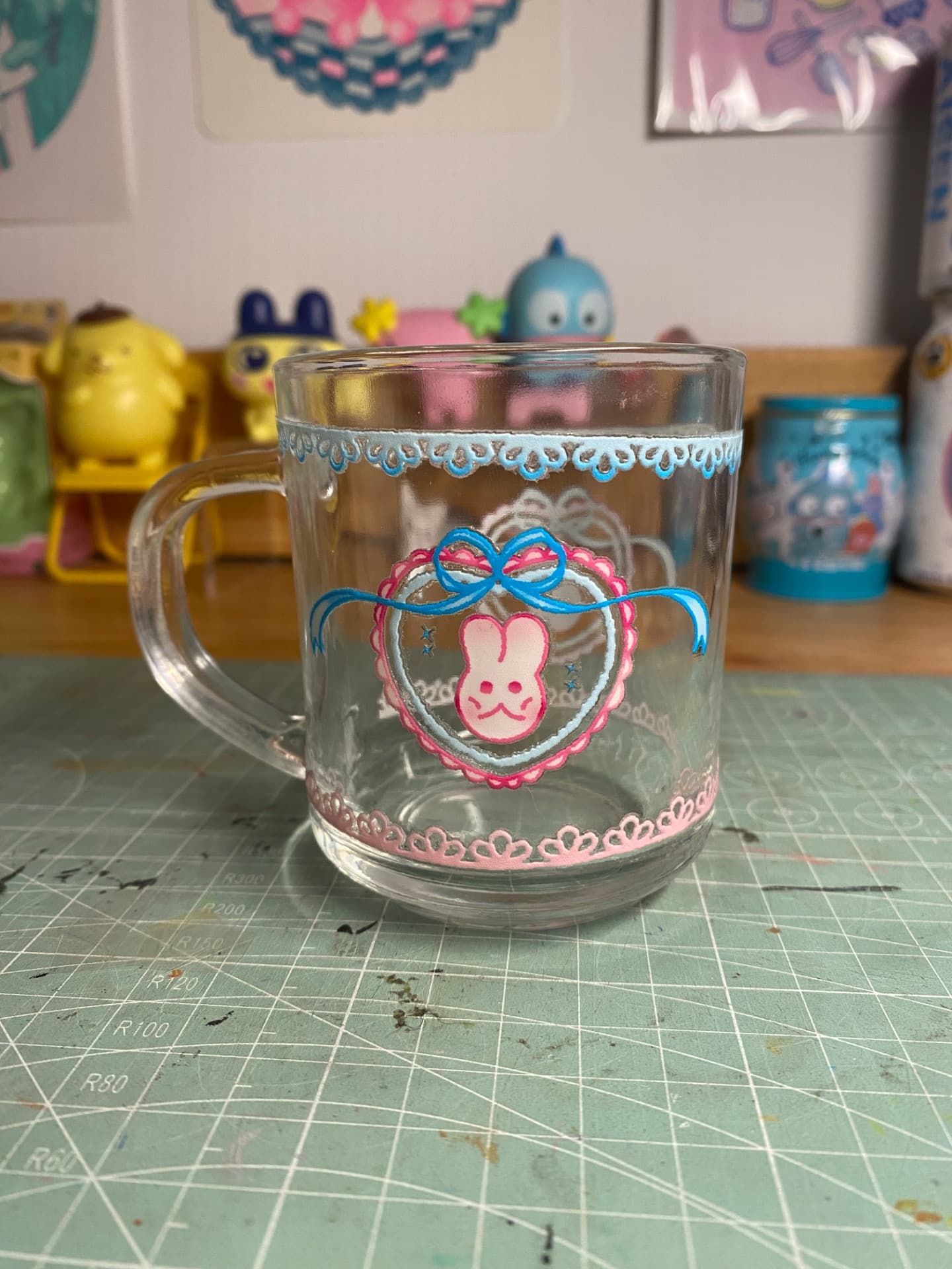 Taza de vidrio