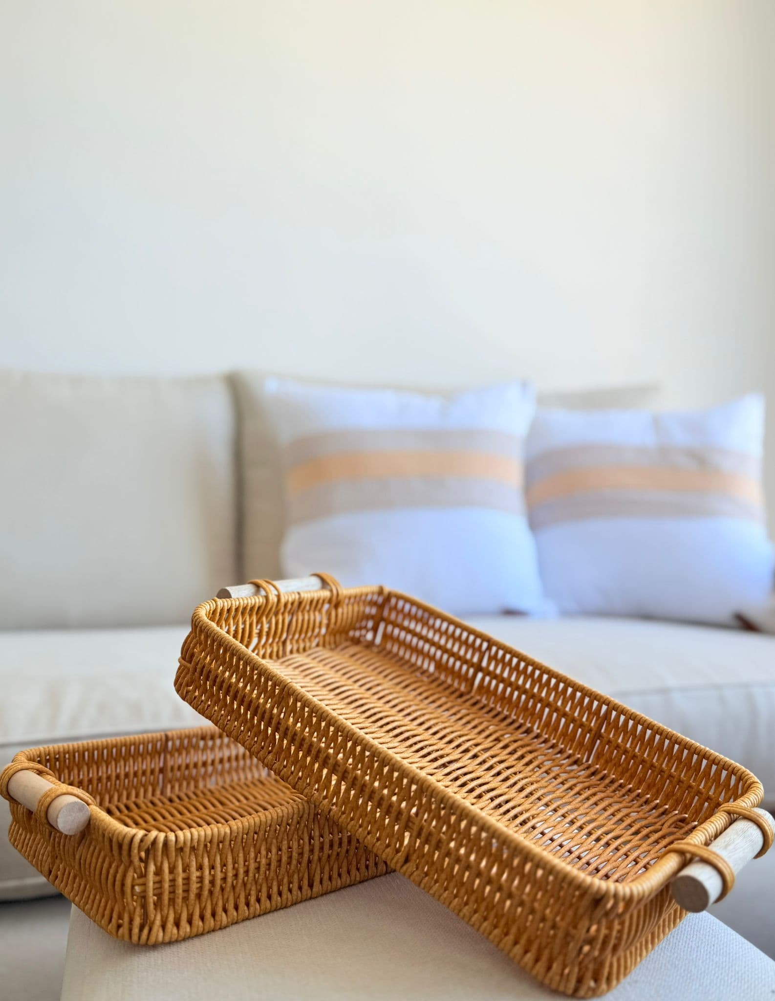 Bandeja de Rattan