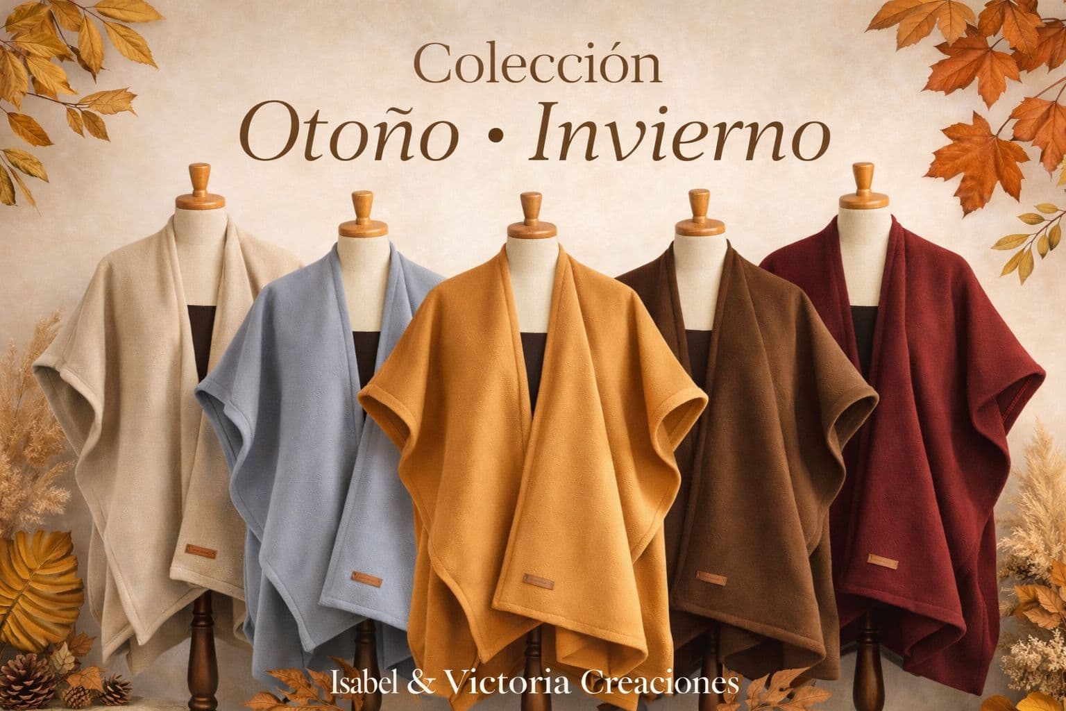 Ruanas Nueva Coleccion Otoño - Invierno