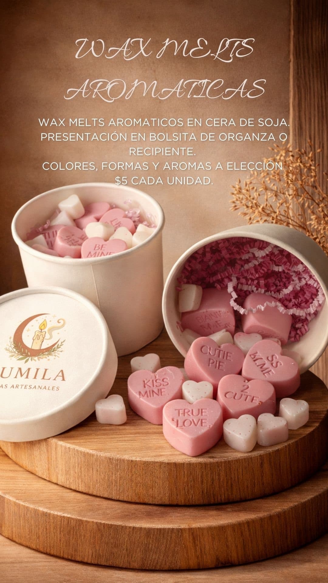 Wax Melts (Bombones Aromaticos)