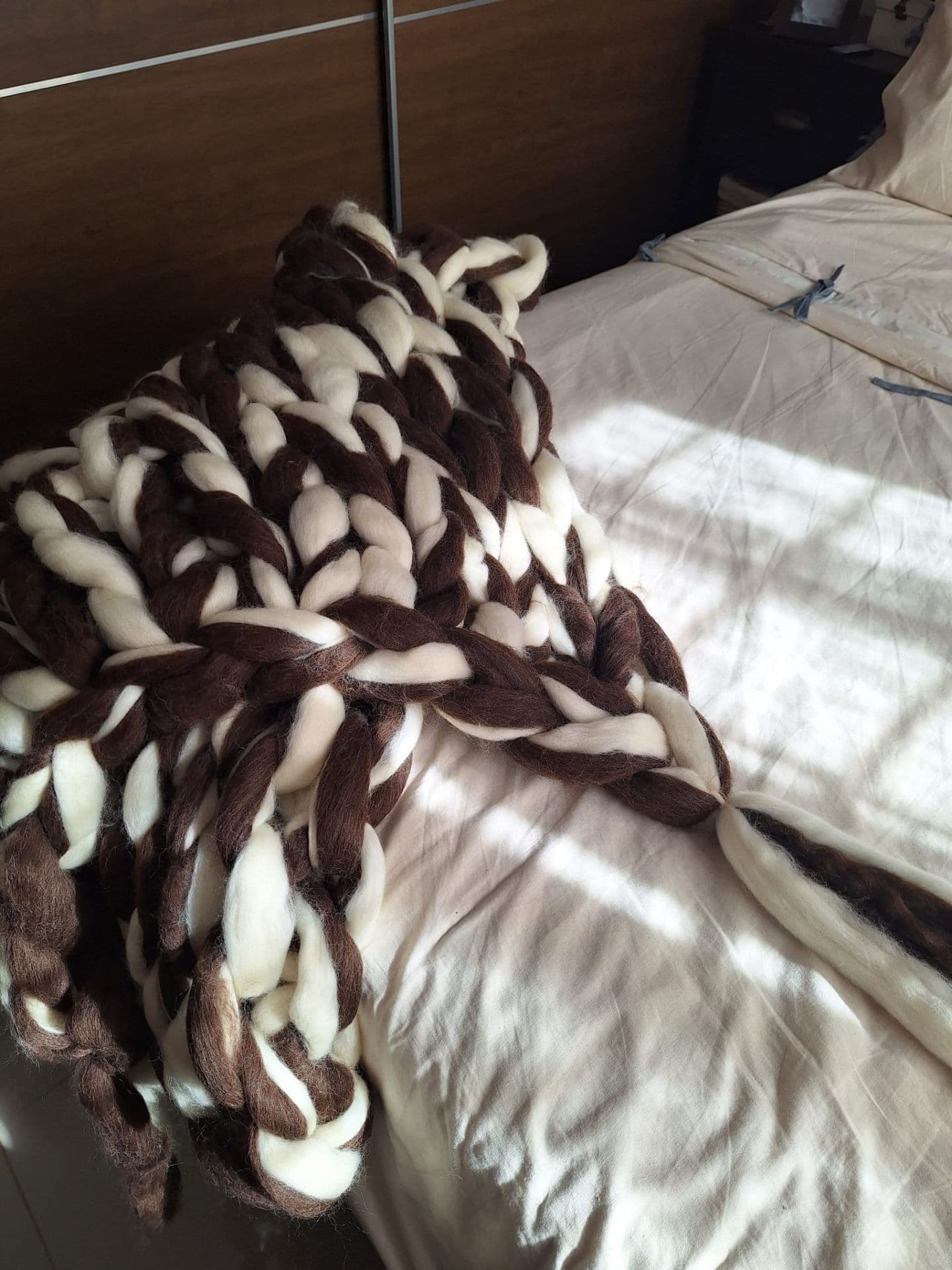 Pie de Cama Merino XXL – Marmolado
