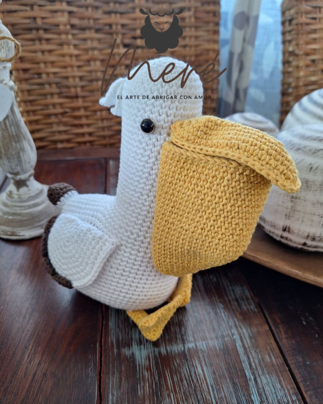 Pelicano Amigurumi
