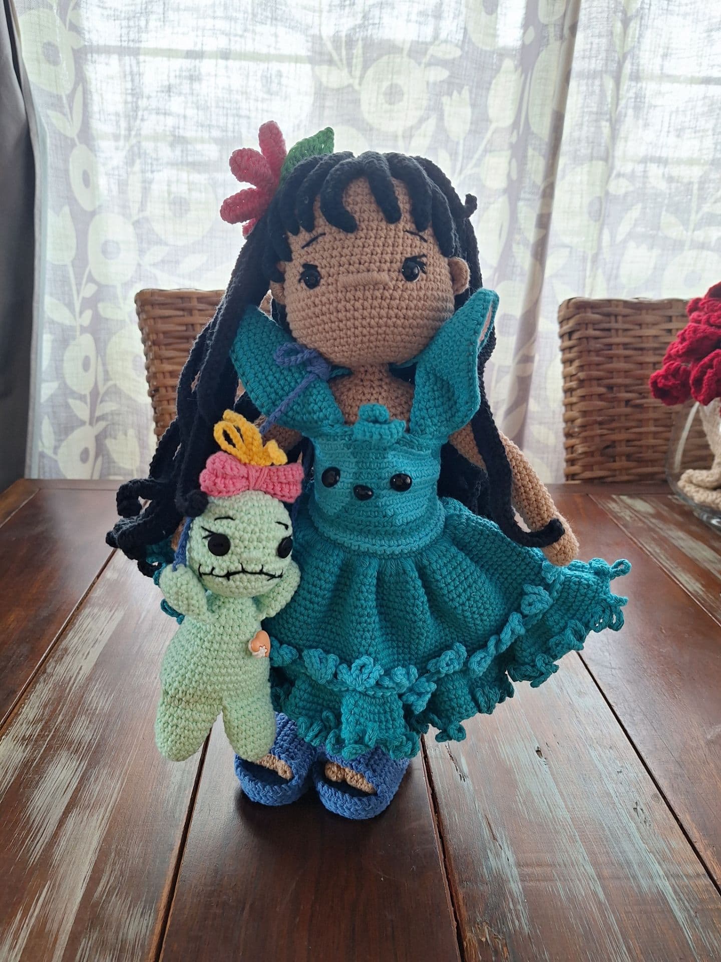 Lilo muñeca Amigurumi