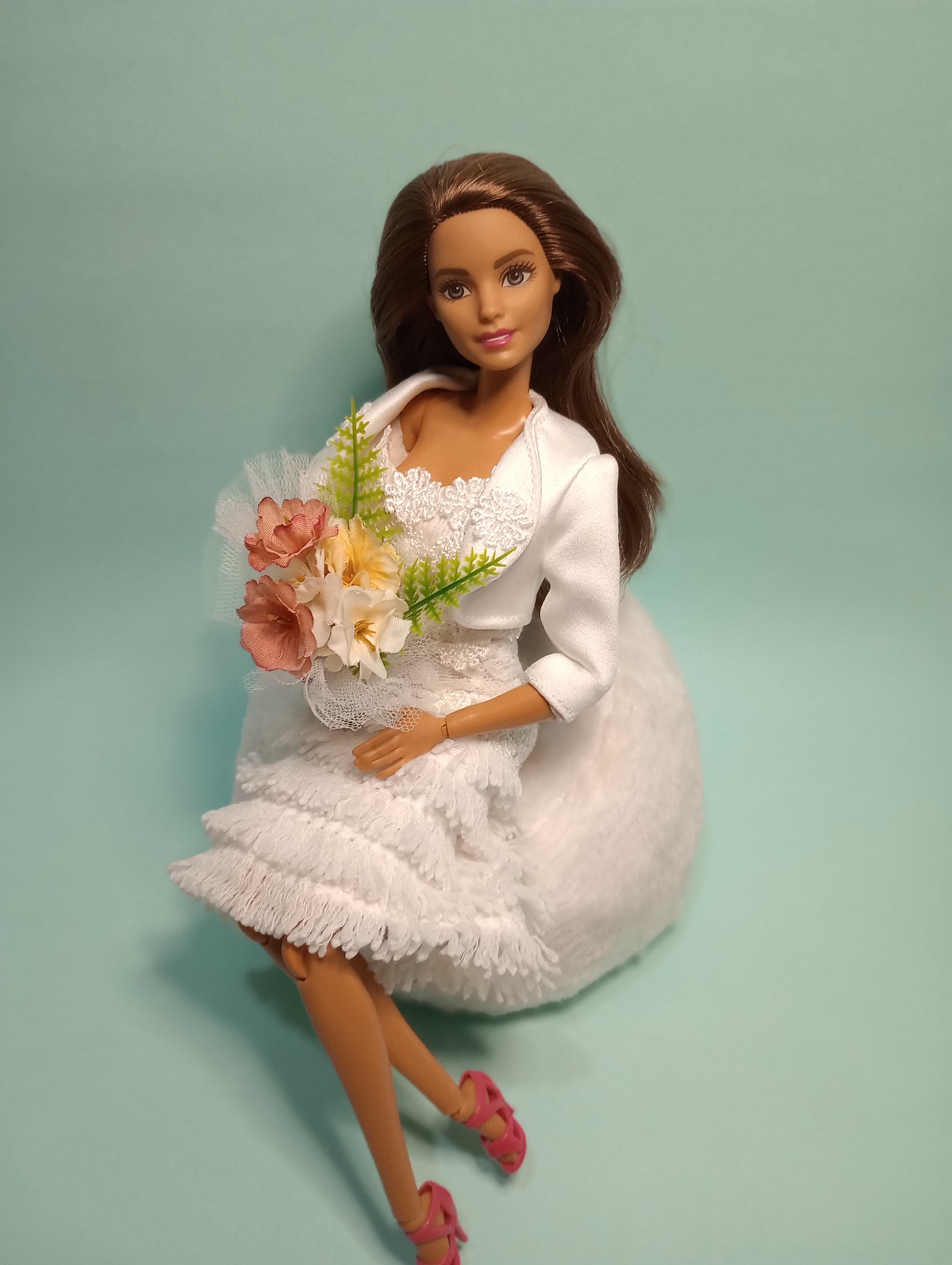 ✨ Mini Vestido de Novia – Edición Nupcial ✨