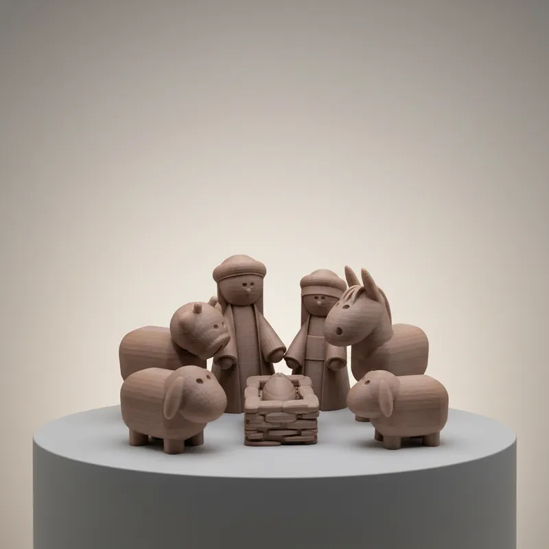 Pesebre - Básico - 7 piezas