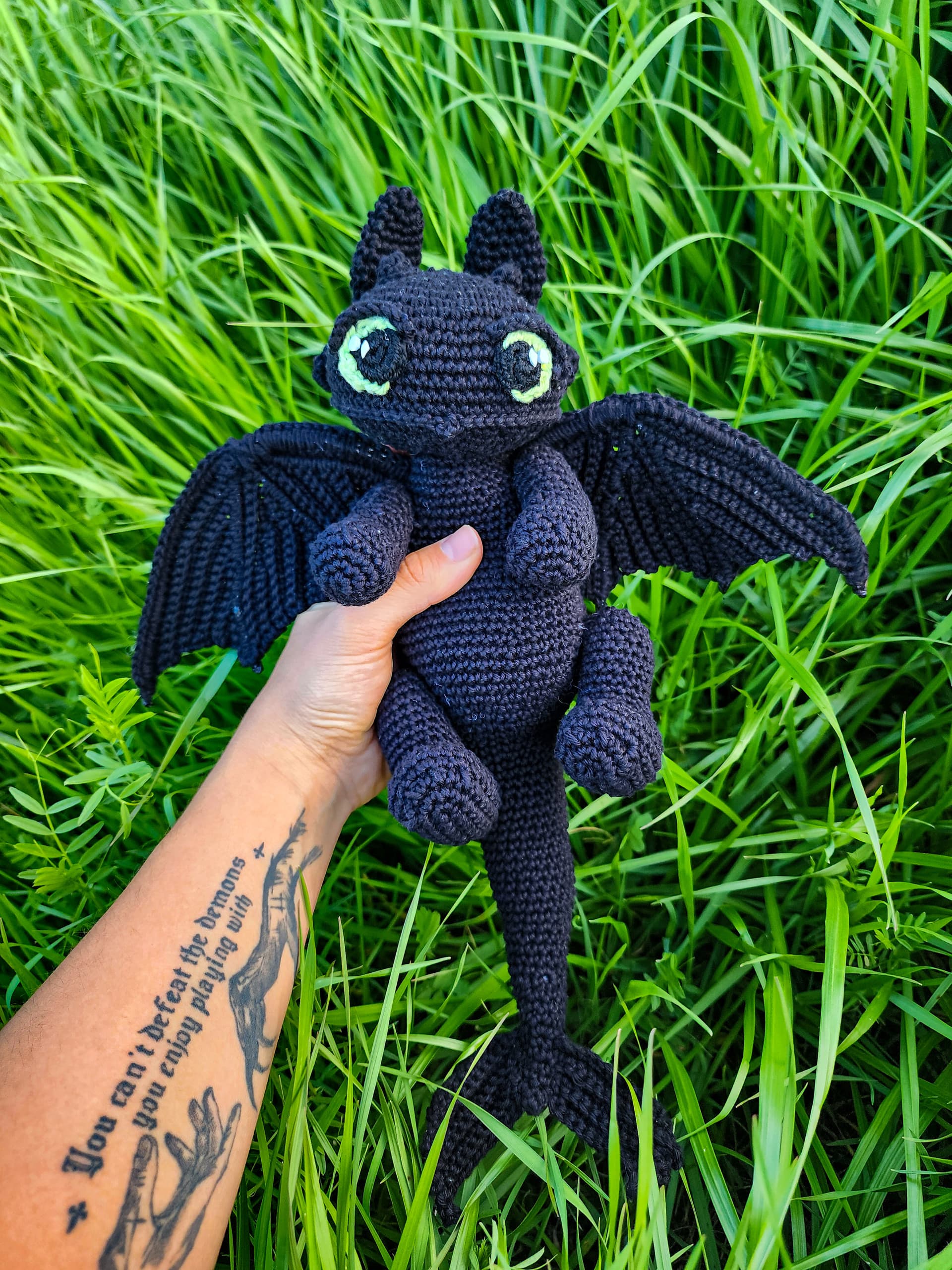 Chimuelo en crochet