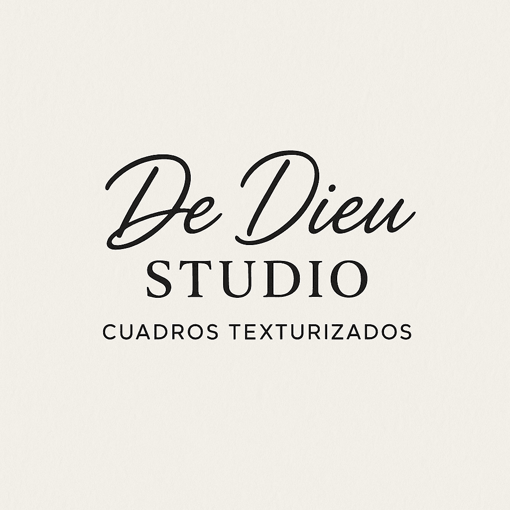 Cuadros Texturizados | De Dieu Studio logo