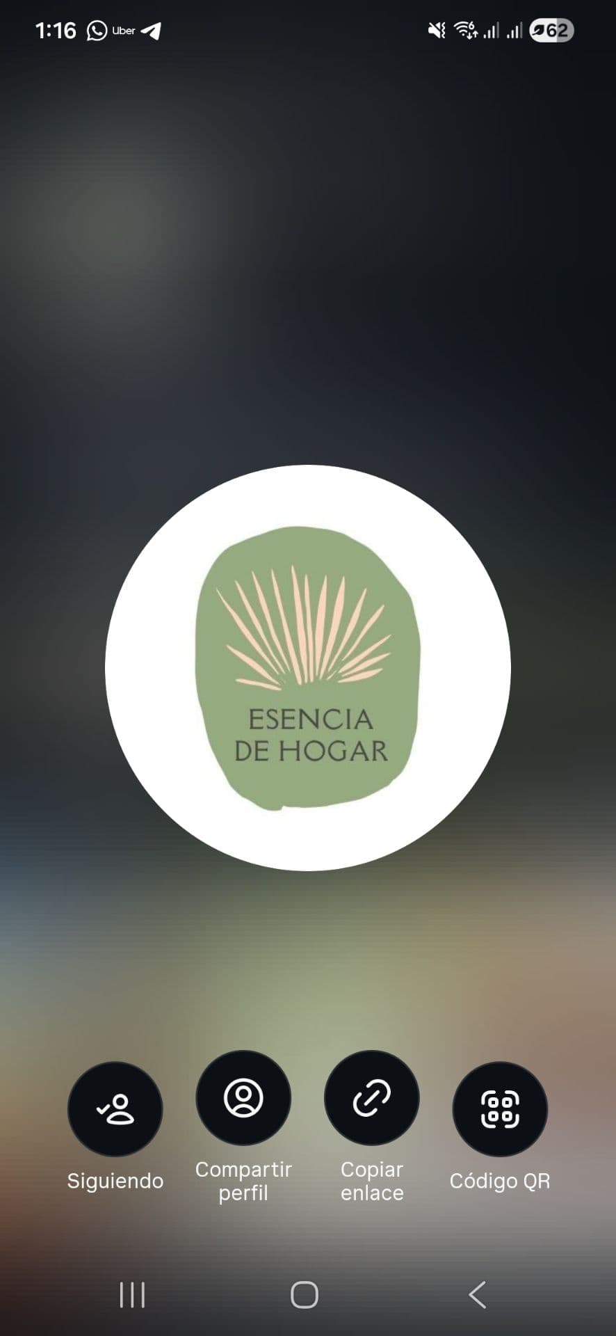Esencia de hogar logo