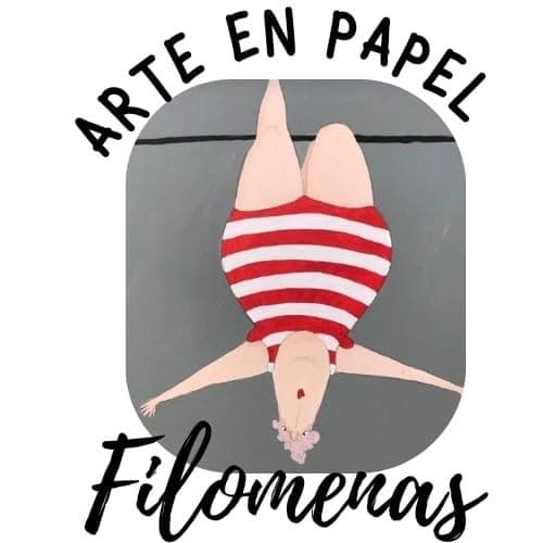 Filomenas, Arte en Papel logo