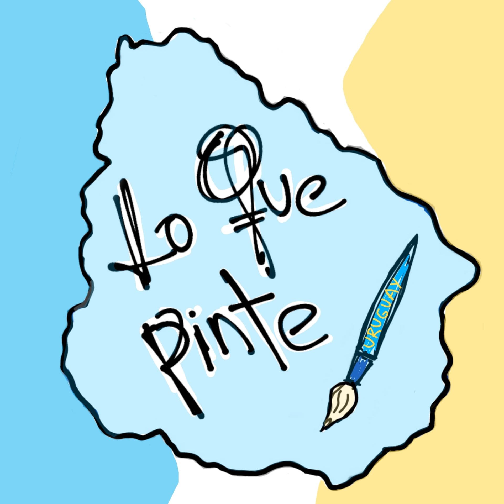 Lo que pinte, Uy logo
